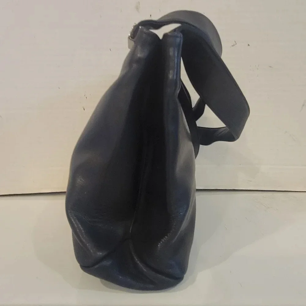 PERLINA BLACK LEATHER‎ SHOULDERBAG HANDBAG